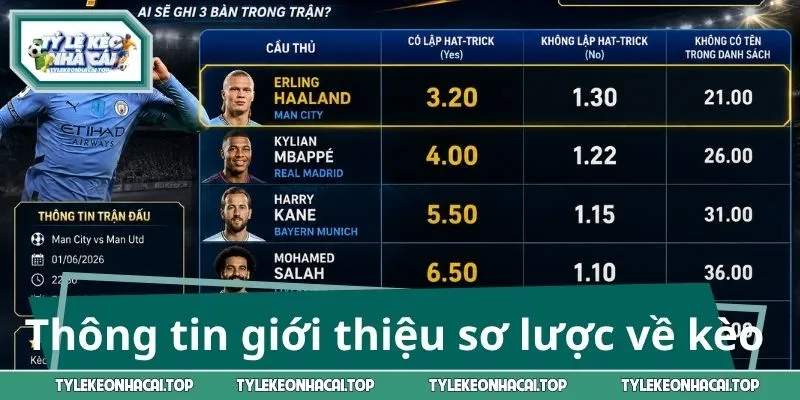Thông tin giới thiệu sơ lược về kèo 